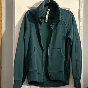 Teal Zip-Up Jacket